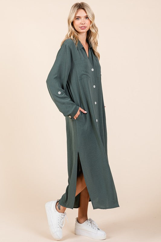 Brenda Shirt Dress