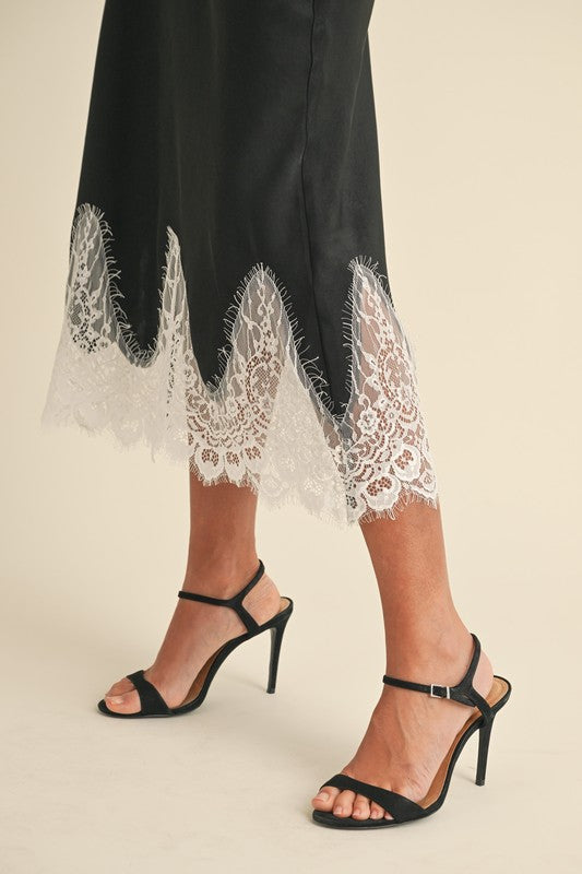 Fairy Lace Slip Skirt