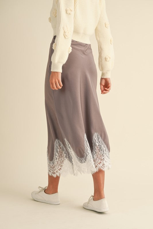 Fairy Lace Slip Skirt