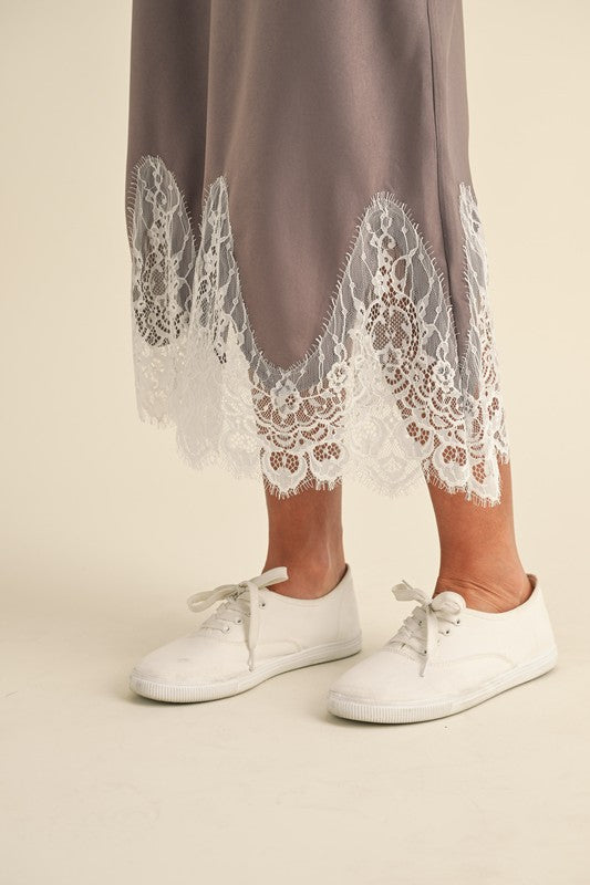 Fairy Lace Slip Skirt