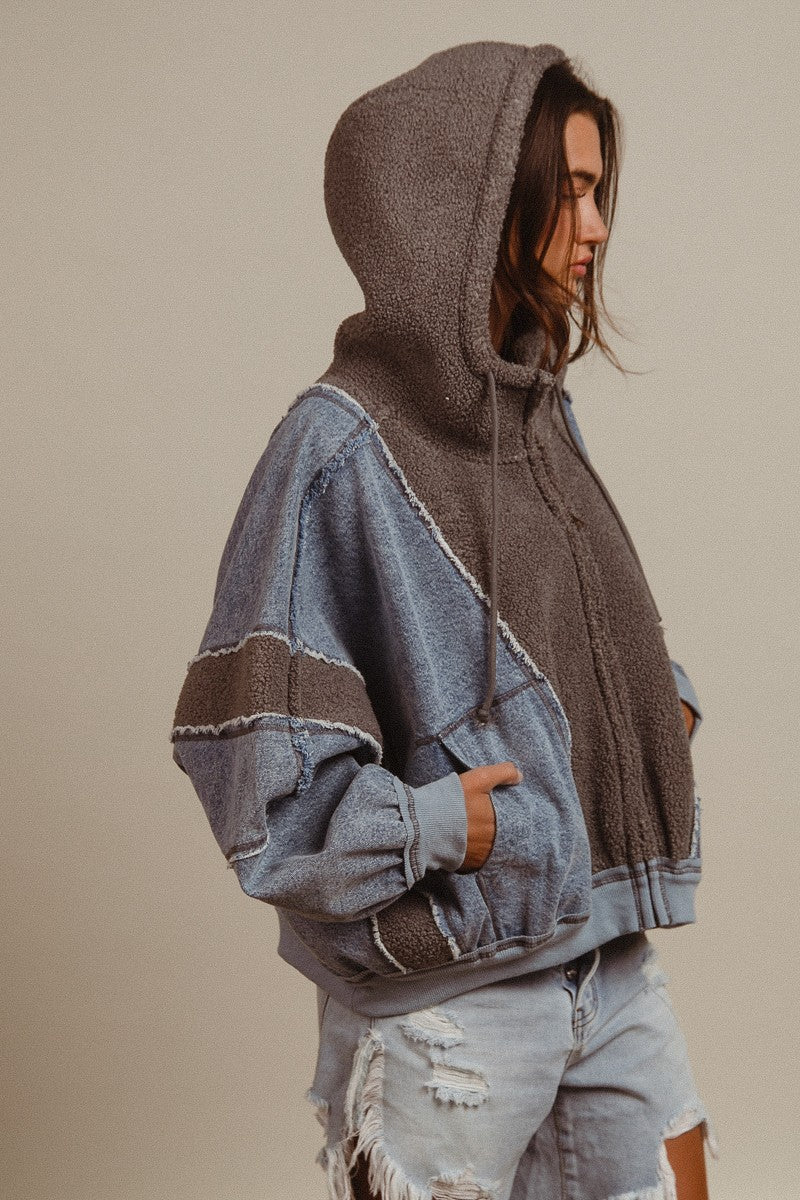 Denim Dream Hoodie