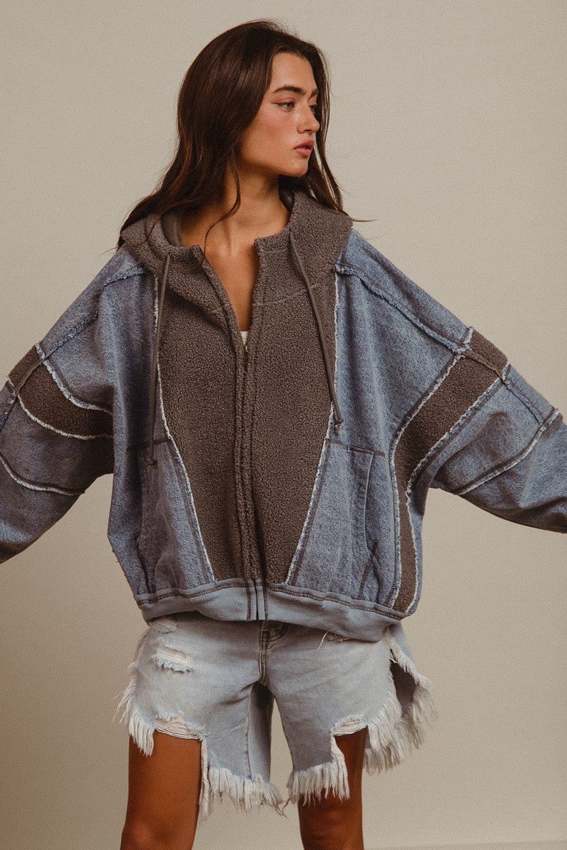 Denim Dream Hoodie