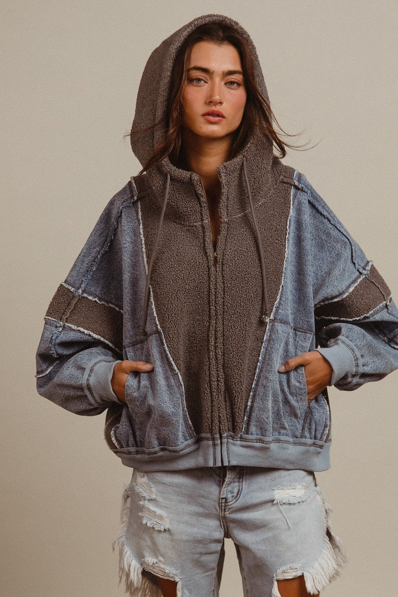 Denim Dream Hoodie