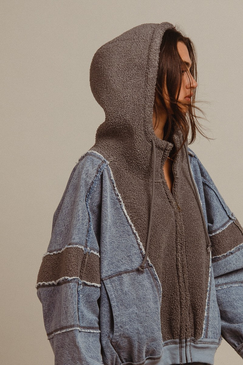 Denim Dream Hoodie