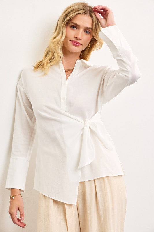 Trisha Wrap Top