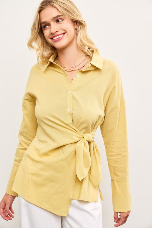 Trisha Wrap Top