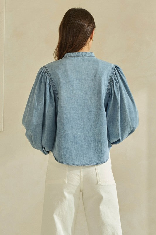 Dearest Denim Top