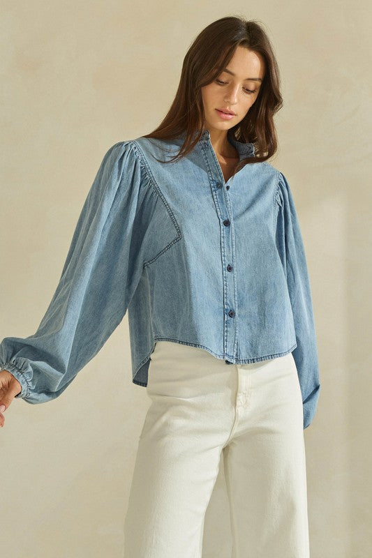 Dearest Denim Top