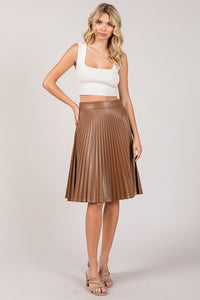 Be Mine Leather Skirt