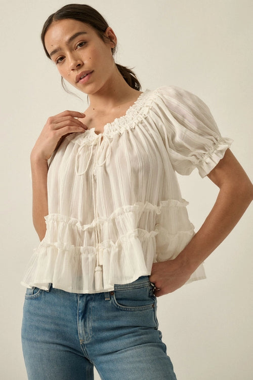 Frolicking Fields Blouse