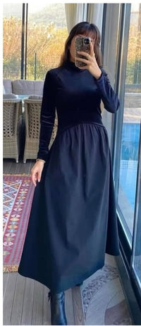 Divina Velvet Maxi Dress