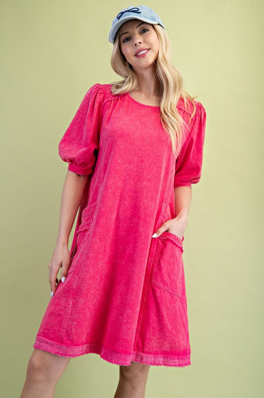 Cuz Im Happy Tee Dress