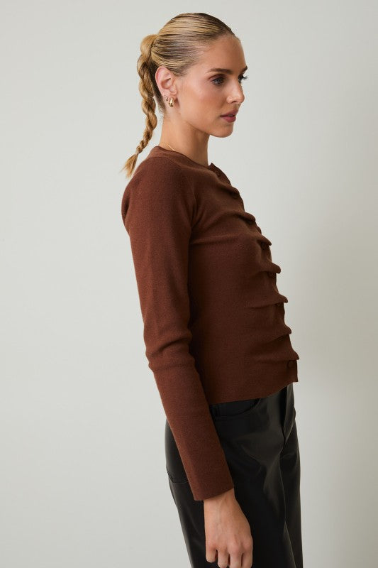 Espresso Knit Top