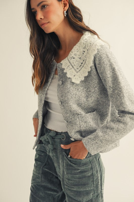 Lovely Lace Sweater