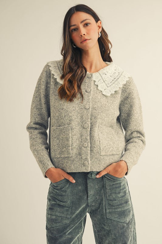 Lovely Lace Sweater