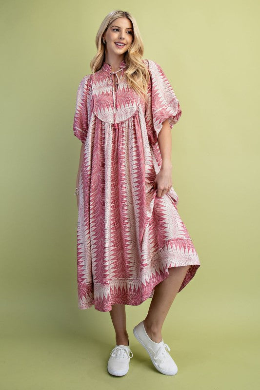 Cherry Palm Dress