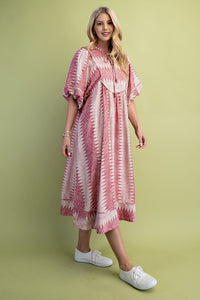 Cherry Palm Dress
