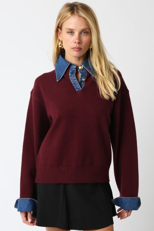 Lover Denim Sweater