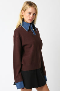 Lover Denim Sweater