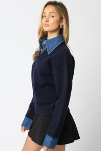 Lover Denim Sweater