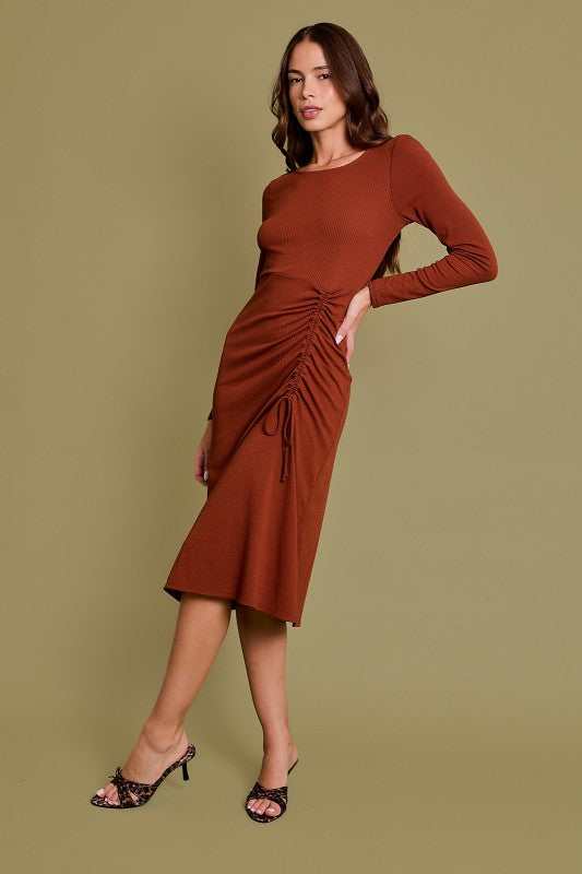 Roxy Ruched Dress