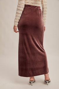 Veronica Velvet Skirt