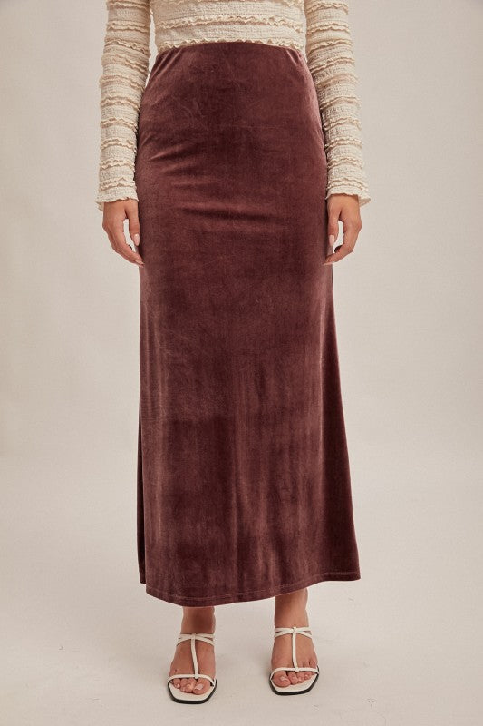 Veronica Velvet Skirt