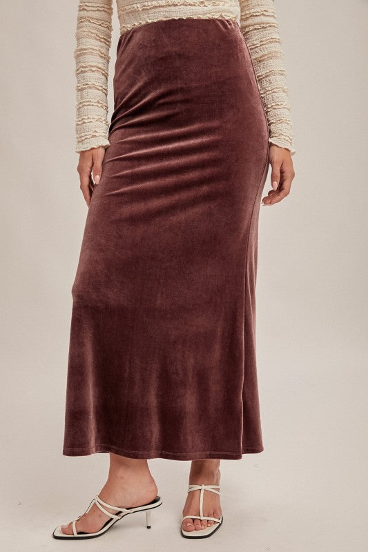 Veronica Velvet Skirt