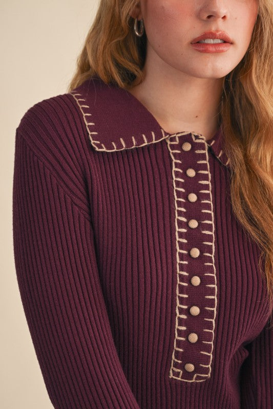 Have Mercy Knit Sweater