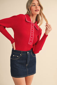 Have Mercy Knit Sweater