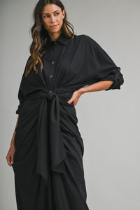 Malibu Dress Tencel Long Sleeve