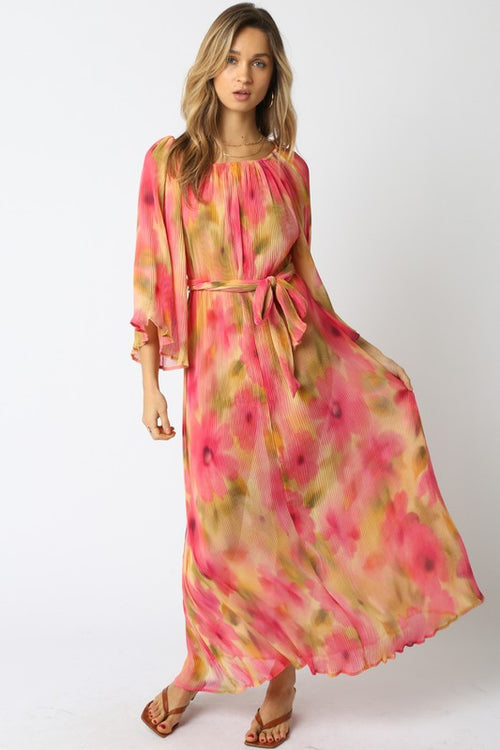 Melani Plisse Dress