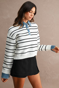 Sylvie Striped Sweater