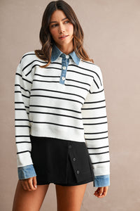 Sylvie Striped Sweater