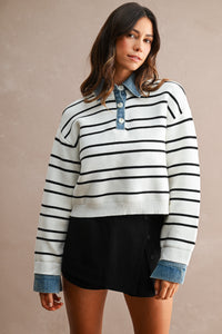 Sylvie Striped Sweater