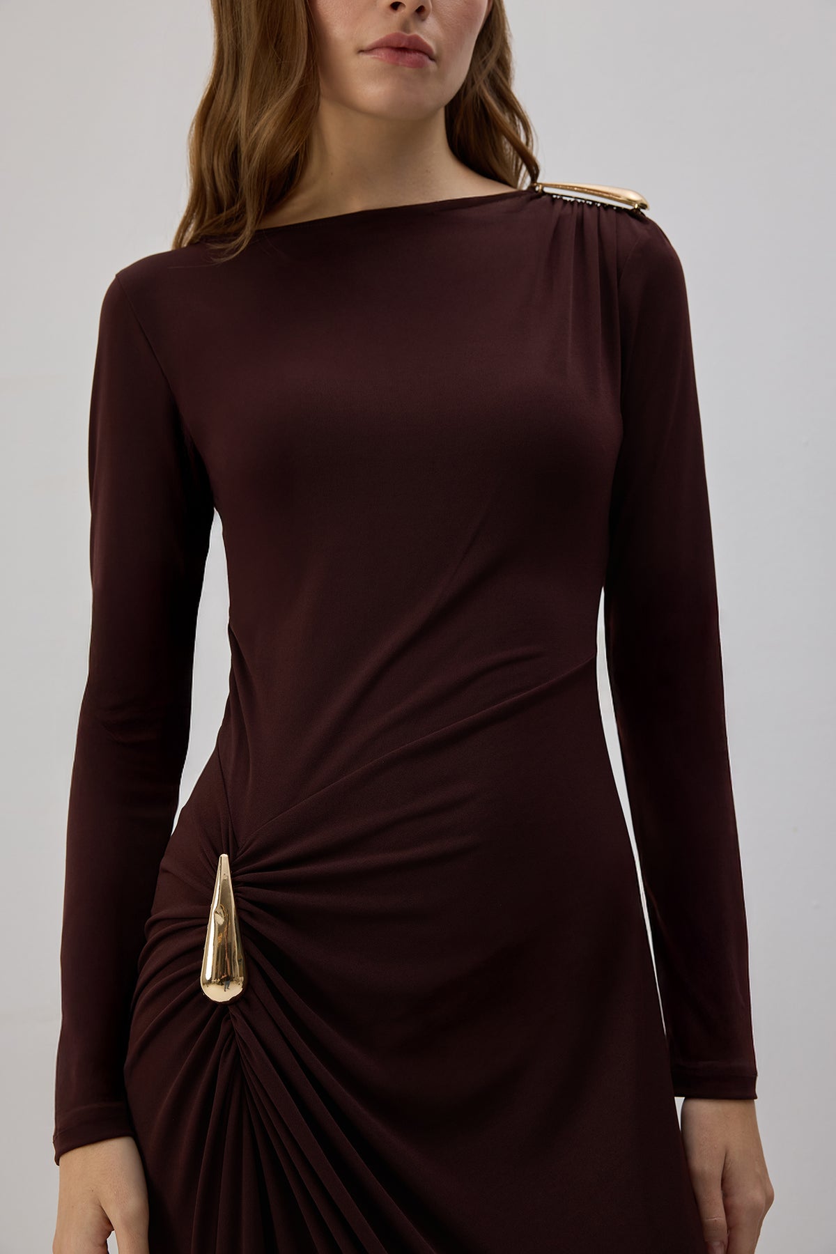 Chocolate Charm Maxi Dress