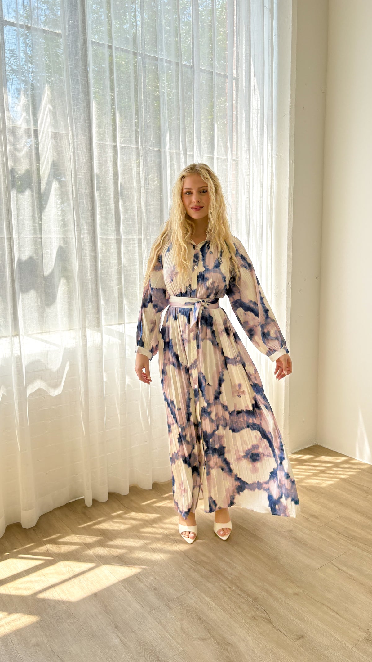 Marlow Pleated Dress
