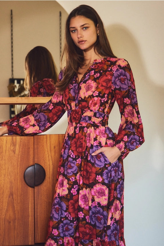 Briana Floral Dress