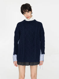 College Oversized Sweater