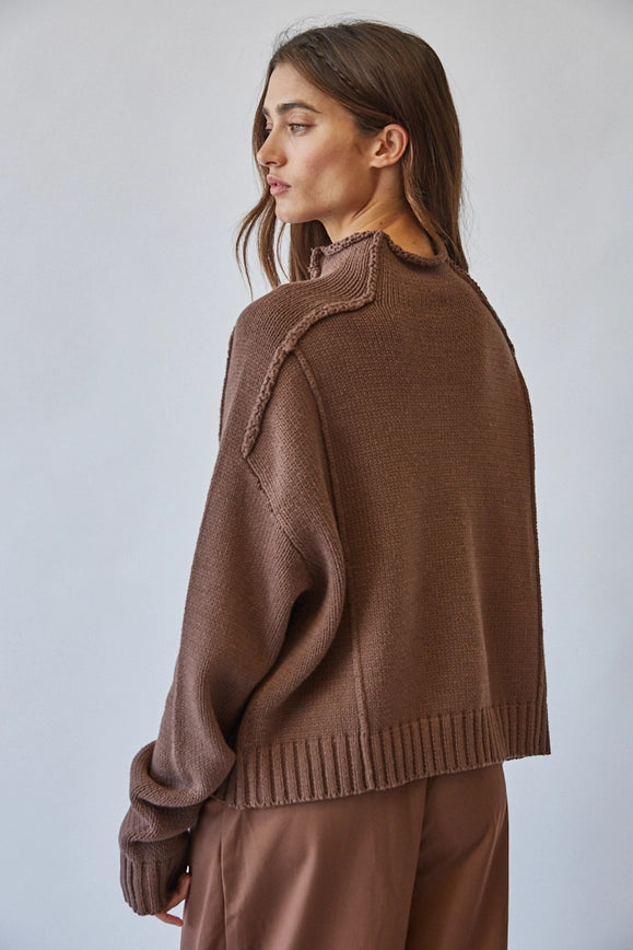 Chocolate Charm Sweater