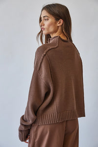 Chocolate Charm Sweater