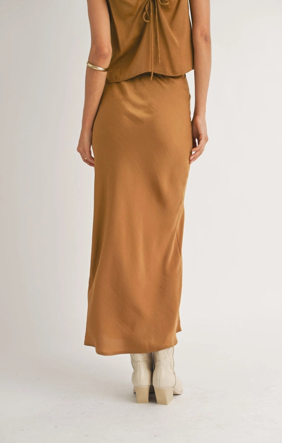 Golden Girl Slip Skirt