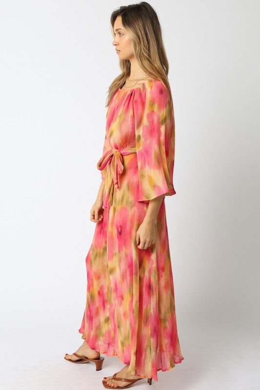 Melani Plisse Dress