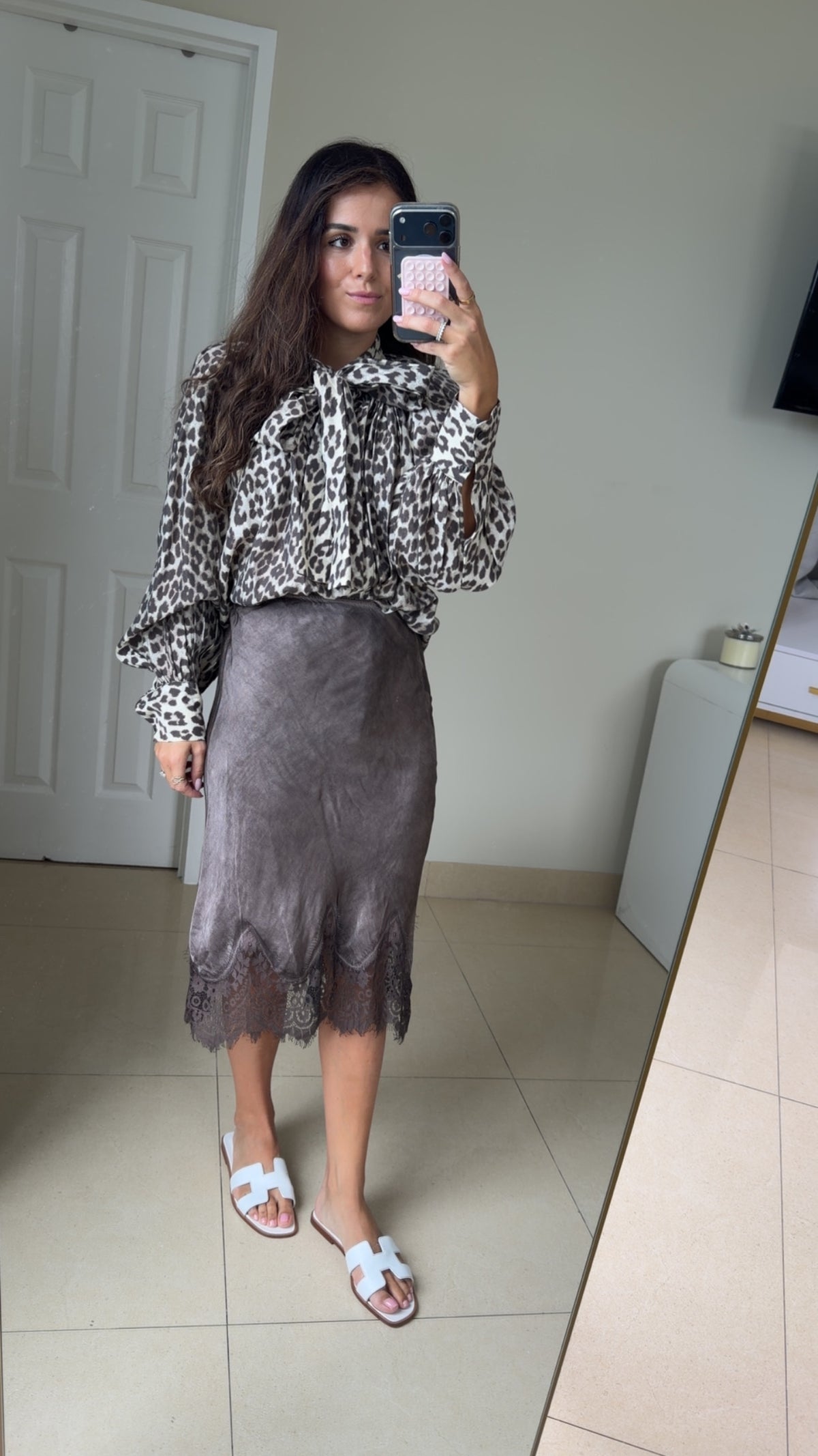 The Enchanted Lace Knee Skirt