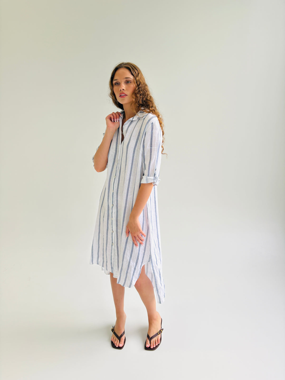 The Haven Linen Dress