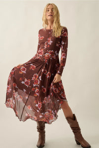 Frolicking Mesh Dress