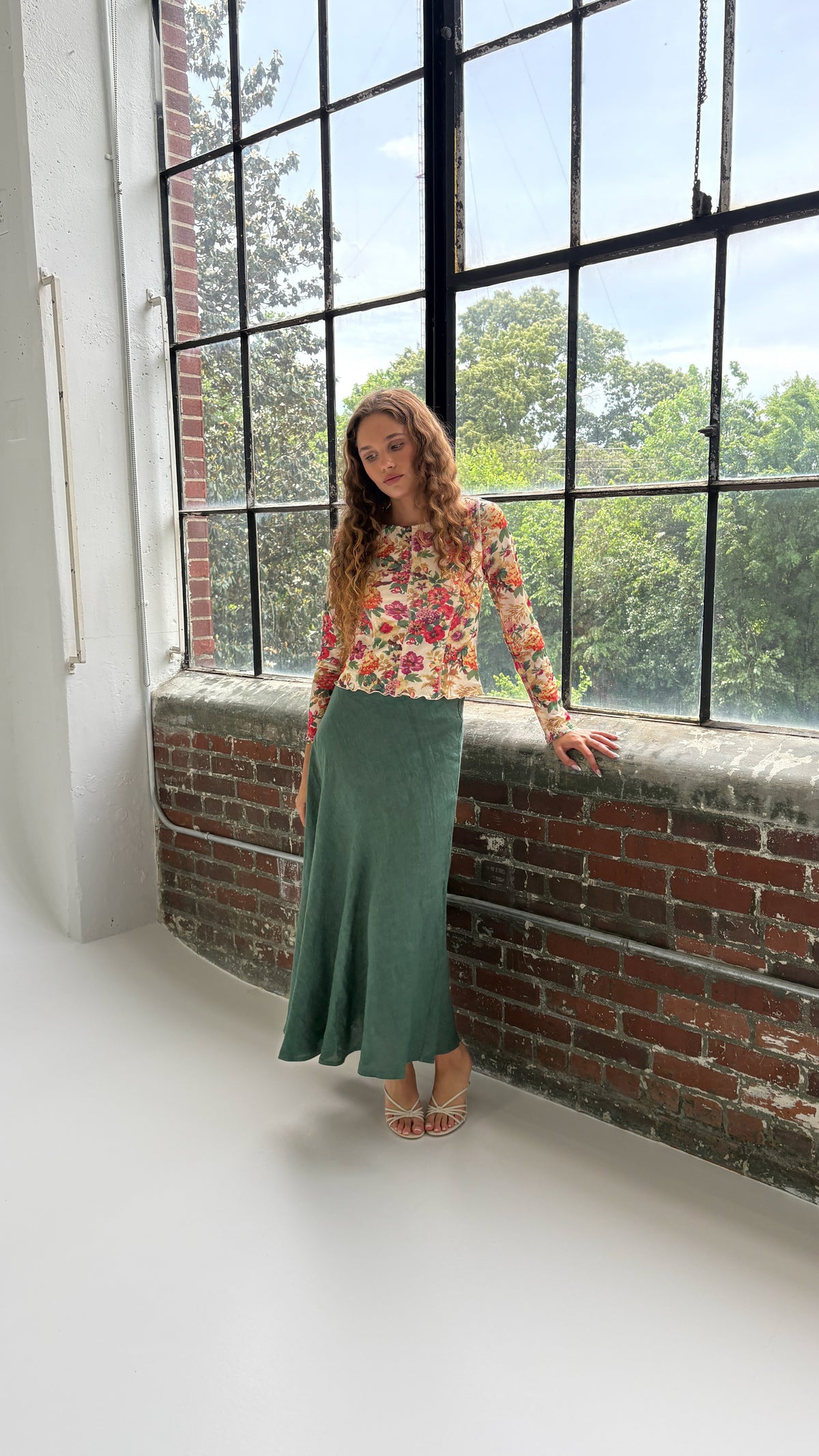 Pretty Little Linen Skirt