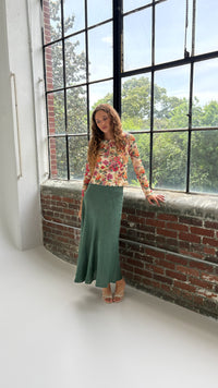 Pretty Little Linen Skirt