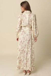 Carolyn Belted Floral Dress