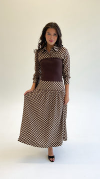 The Checkmate Skirt